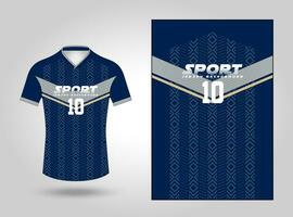 Sport Jersey Design, Jersey Muster, Jersey Textur vektor