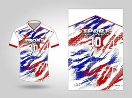 Sport Jersey Design, Jersey Muster, Jersey Textur vektor