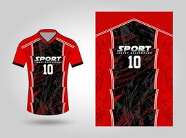 Sport Jersey Design, Jersey Muster, Jersey Textur vektor