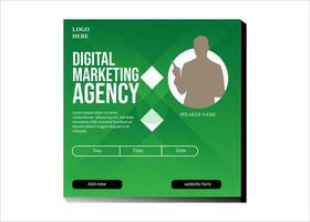 Agentur für digitales Marketing vektor