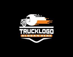 LKW LKW Unternehmen Transport Logo Illustration vektor