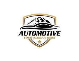 Auto Linie Logo Vektor