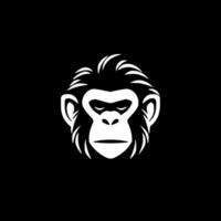 Affe - - minimalistisch und eben Logo - - Vektor Illustration