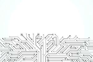 abstrakter Hintergrund mit Technologieplatinenbeschaffenheit. elektronische Motherboard-Illustration. Kommunikations- und Engineering-Konzept. Vektorillustration vektor