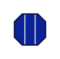 Blau Halbleiter Vektor Symbol Illustration auf Weiß Farbe.