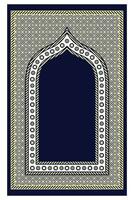 muslim bön matta vektor design