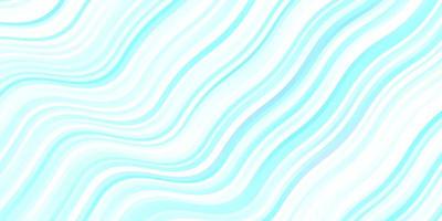 ljusblå vektormönster med sneda linjer. helt ny färgglad illustration med böjda linjer. mönster för annonser, reklam. vektor