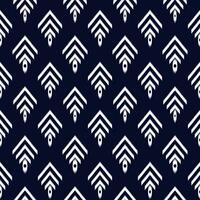 ethnische abstrakte ikat-kunst. nahtloses muster in stammes-, volksstickerei und mexikanischem stil. aztekischer geometrischer kunstornamentdruck.design für teppich, tapete, kleidung, verpackung, stoff, bezug, textil vektor