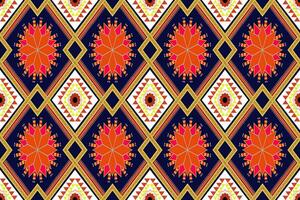orientalisk etnisk sömlös mönster traditionell bakgrund design för matta, tapet ,plagg,omslag,batik,tyg,broderi illustration vektor