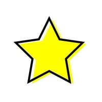 Star Symbol Bild. Vektor Design