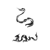 drake vektor ikon illustration föreställa djur fantasi reptil flyger