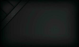 schwarz Prämie abstrakt Hintergrund mit Luxus dunkel Linien und Dunkelheit geometrisch Formen. modern exklusiv Hintergrund zum Poster, Banner, Hintergrund und futuristisch Design Konzepte. Vektor eps