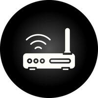 W-lan Router Vektor Symbol