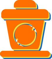 Recycling Behälter Vektor Symbol