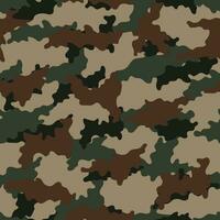 abstrakt Urwald tarnen nahtlos Muster Vektor modern Militär- Hintergrund. Vorlage gedruckt Textil- Stoff.
