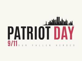 patriot dag vektor designmall.