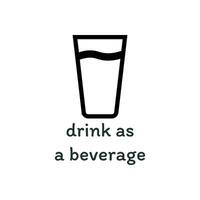 Glas und trinken Symbol. diese Produkt können Sein benutzt wie ein Getränk. vektor