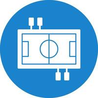 Tabelle Fußball Vektor Symbol Design