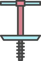 pogo Stock Vektor Symbol Design