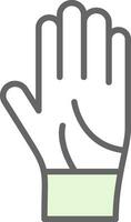 Hand-Vektor-Icon-Design vektor