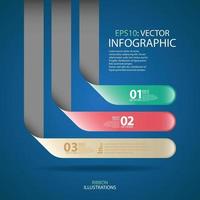 Infografik-Band-Illustrationsvektor vektor