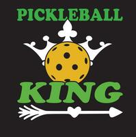 Pickleball Vektor , Pickleball T-Shirt Design, Pickleball T-Shirt Design Grafik templatei