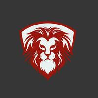 bäst illustration av lejon kung för maskot, logotyp eller klistermärke vektor