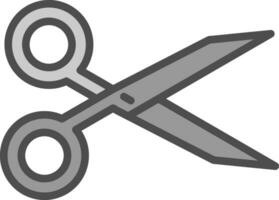 scissor vektor ikon design