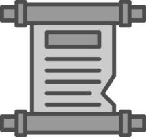 Scroll-Vektor-Icon-Design vektor