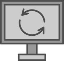 ladda om vektor ikon design