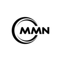 mmn Logo Design, Inspiration zum ein einzigartig Identität. modern Eleganz und kreativ Design. Wasserzeichen Ihre Erfolg mit das auffällig diese Logo. vektor