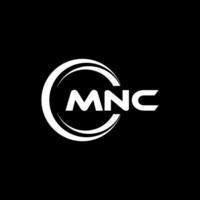 mnc logotyp design, inspiration för en unik identitet. modern elegans och kreativ design. vattenmärke din Framgång med de slående detta logotyp. vektor