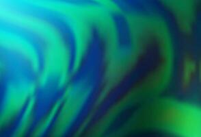 dunkelblauer, grüner Vektorhintergrund mit flüssigen Formen. vektor