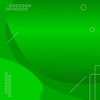 abstrakter grüner geometrischer Hintergrund vektor