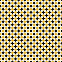 nahtlos Gelb schwarz Rhombus Hintergrund industriell Sicherheit Rhombus Warnung Muster vektor