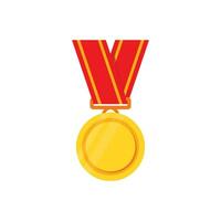 vektor guld medalj för vinnare turnering