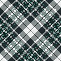 Hintergrund Textil- nahtlos von Textur Muster Tartan mit ein prüfen Stoff Vektor Plaid.