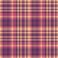 prüfen Muster Stoff von Hintergrund Vektor nahtlos mit ein Tartan Textil- Textur Plaid.