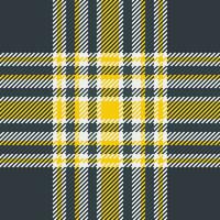 Tartan nahtlos prüfen von Textil- Vektor Plaid mit ein Stoff Hintergrund Muster Textur.