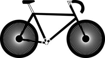 cykel konst i illustratör . vektor