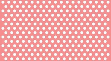 Polka Dots Kunst abstrakte rosa Landschaft breiter Hintergrund weiße Formen Symbol nahtlose Muster für Textildruck Bucheinbände etc vektor