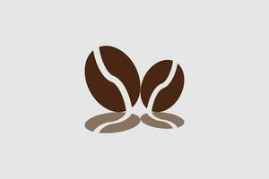 Kaffee Logo Design Vektor illustraton
