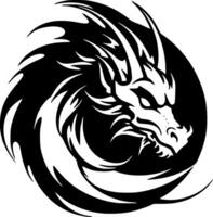 Drachen - - hoch Qualität Vektor Logo - - Vektor Illustration Ideal zum T-Shirt Grafik