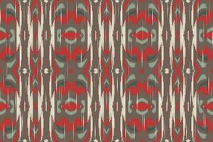 Ikat nahtlos Muster Stickerei Hintergrund. Ikat Hintergrund geometrisch ethnisch orientalisch Muster traditionell.aztekisch Stil abstrakt Vektor Design zum Textur, Stoff, Kleidung, Verpackung, Sarong.