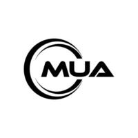 mua Logo Design, Inspiration zum ein einzigartig Identität. modern Eleganz und kreativ Design. Wasserzeichen Ihre Erfolg mit das auffällig diese Logo. vektor