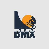 Mountainbike-Logo-Vektor vektor