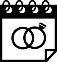 kalender schema ikon symbol bild vektor. illustration av de modern utnämning påminnelse dagordning symbol grafisk design bild. eps 10 vektor