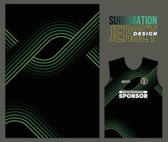 vektor jersey sporter design för tävlings cykling fotboll gaming cross