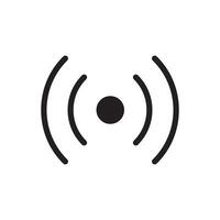 Audio- Streaming Symbol Vektor Design Illustration