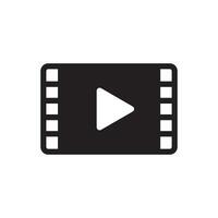 Video Streaming Symbol Vektor Design Illustration